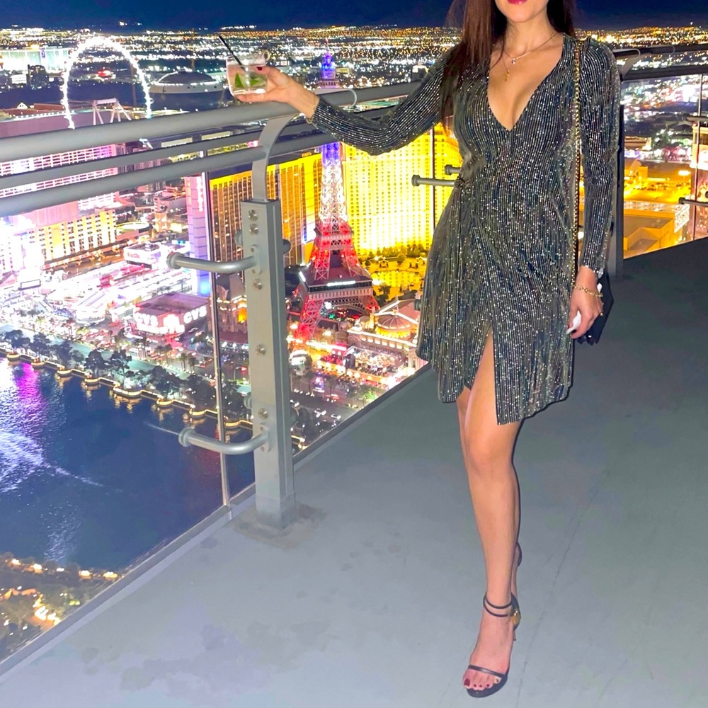 Holiday Wrap Dress